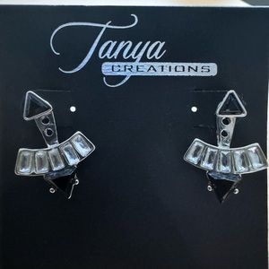 High-End Department Store Designer One of Kind Statement Earrings